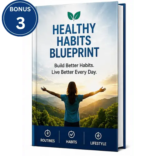 Healthy Habits Blueprint — free bonus with Valiora 3 and 6 bottle orders
